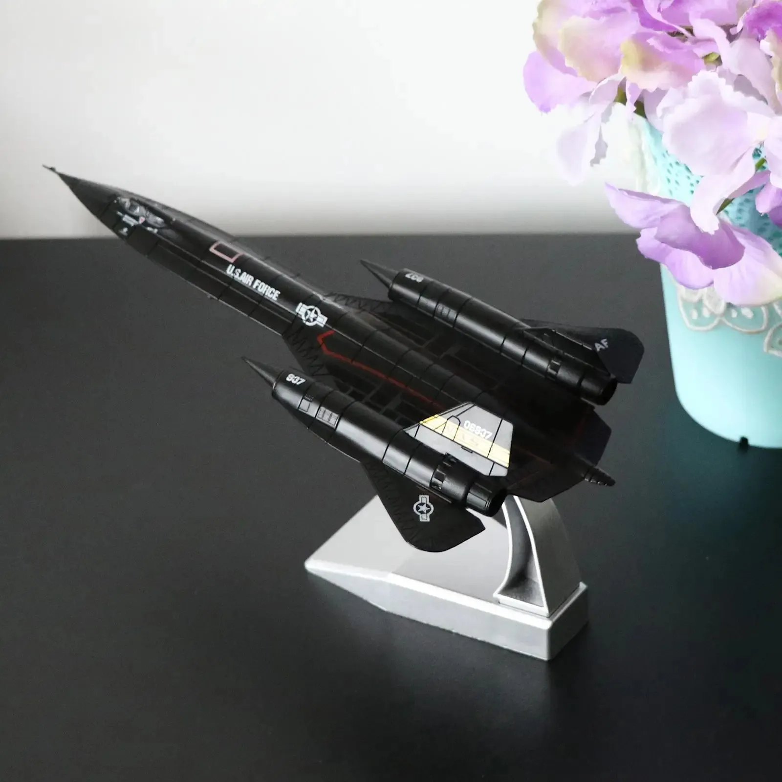 1/144 Alloy 1A Blackbird Reconnaissance Plane  Model W/ Display Stand