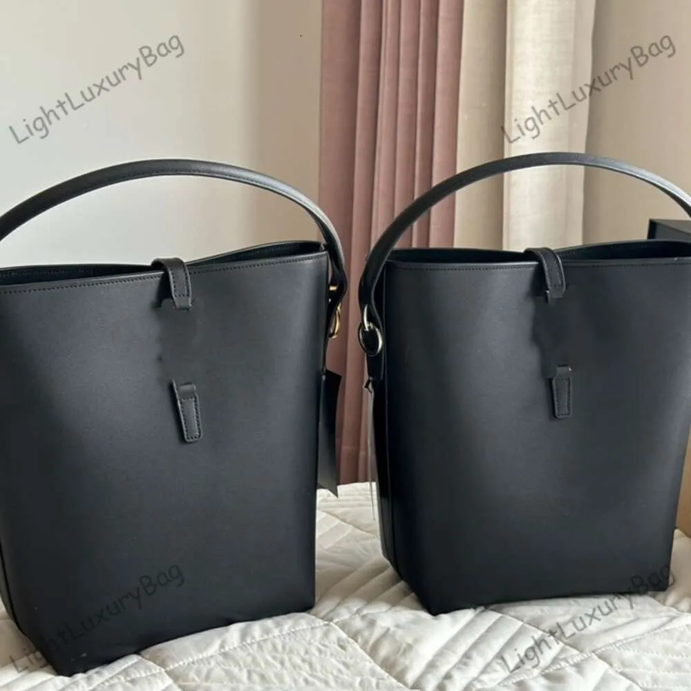 Luxury Designer Taupe Crossbody Bag Bucket Bag Genuine Leather