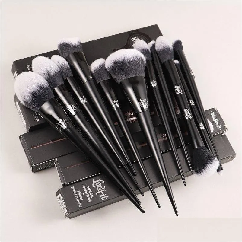 Makeup Brushes Kat Von D Powder Foundation Blush Make Up Eyeshadow Brush With Retail Box Tools Drop Delivery Health Beauty Accessorie Dhgjv