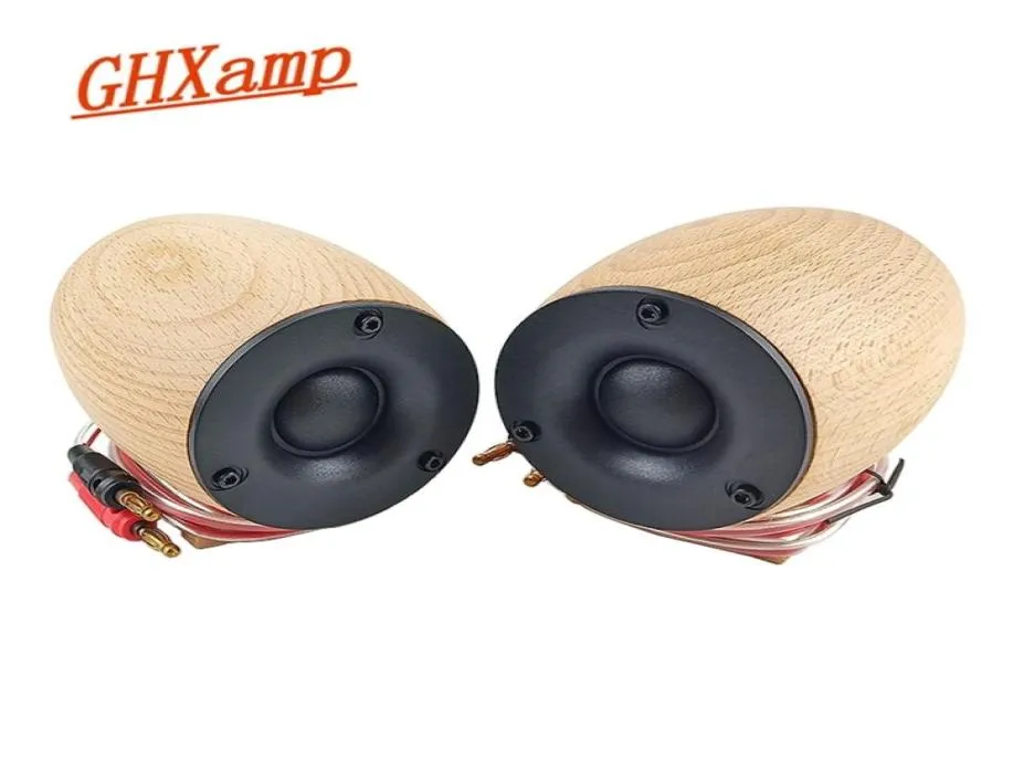 1Pairs Houten Super Tweeter Speaker 8OHM 20W Dome Neodymium Treble Zijde Diafragma Home Theater Compensatie 30KHZ 2111235943837