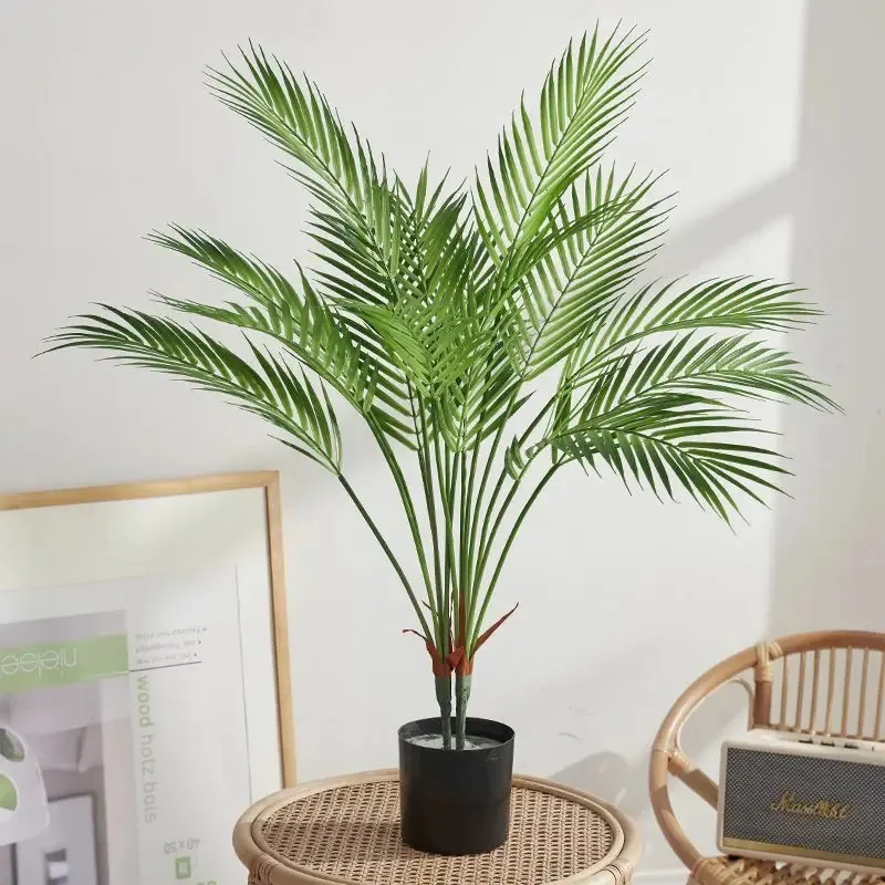 Weihnachtsdekorationen, große künstliche Palme, tropische Pflanzen, Zweig, gefälschte Pflanzenblätter, Hochzeit, Party, Weihnachten, Zuhause, Garten, Zimmer, Büro, Dekoration 231025