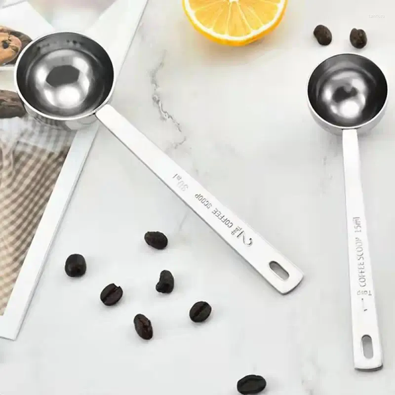 Measuring Tools Durable Portable Coffee Spoon Does Not Rust Easily Deformed Milk Powder Kitchen Stainless Steel Simple Convenient
