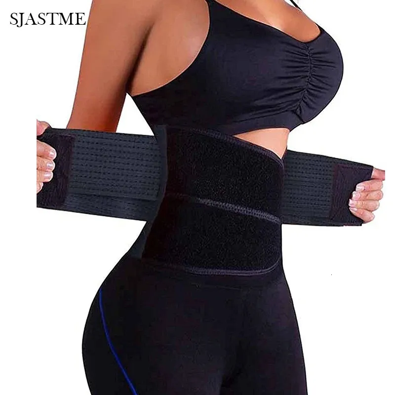 1PC SJASTME Women's Back Waist Training Belt hourglass shaped body shape belt abdominal control pleated pattern belt 231025