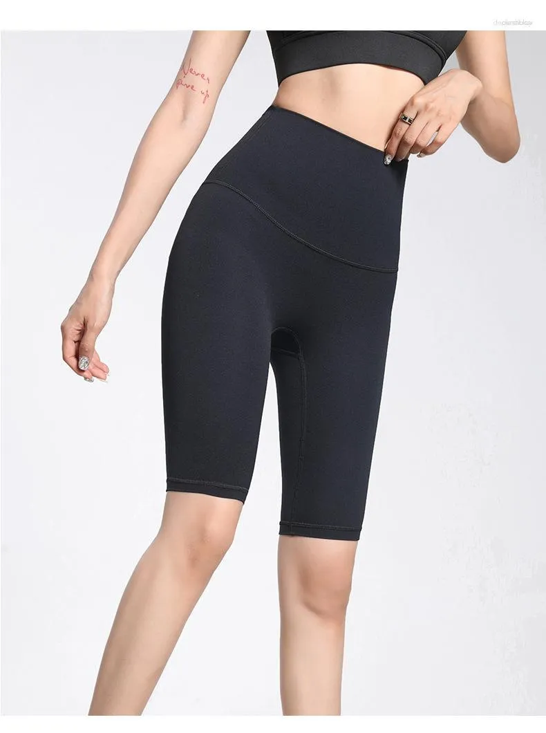 Short actif de gymnastique, cyclisme, Yoga, sport d'été pour femmes, pantalon de Camping, levage des hanches, Fitness, taille haute, quart