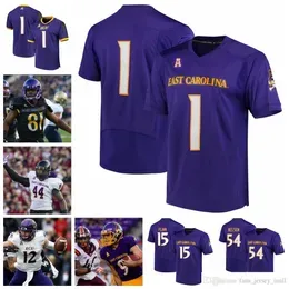 Custom ECU East Carolina Pirates College Football Jerseys Robert Farris Norman Swindell James Herring Speight Roger Stitched