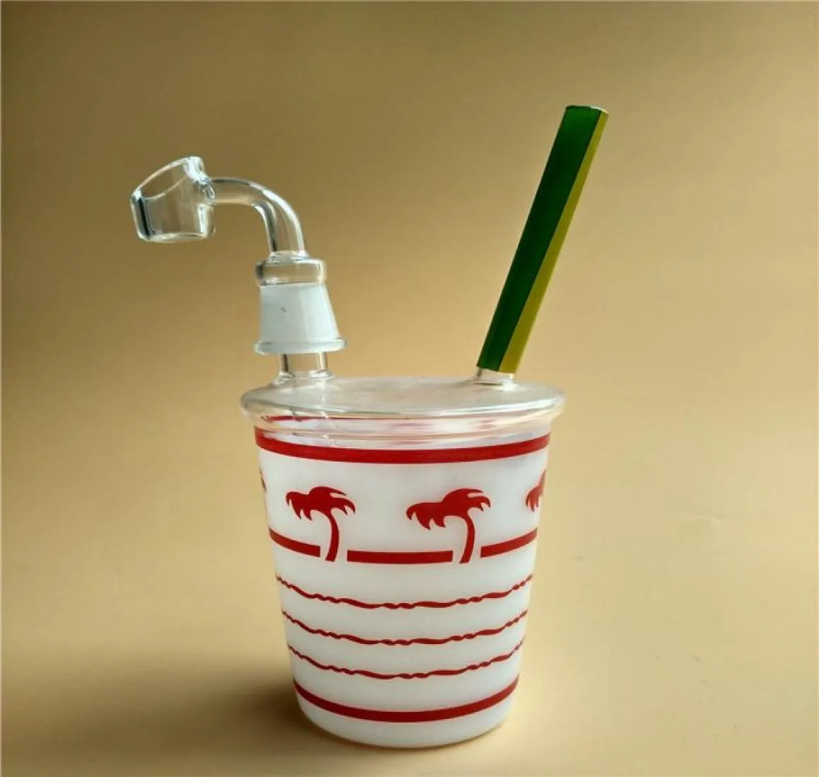 Nouveau Bongs Rig Sans Dôme Cire Huile Arbre Tasse Bongs Starbuck Coupe