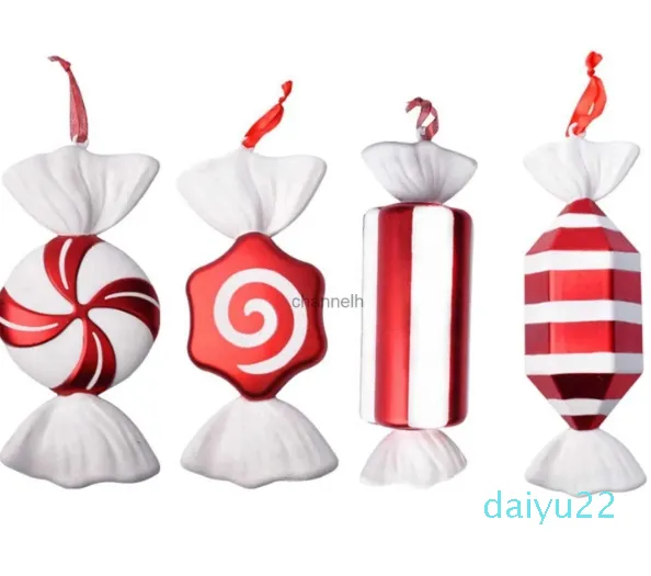 Giant Red White Candy Cane Christmas Tree Ornament ... From Daiyu22 ...