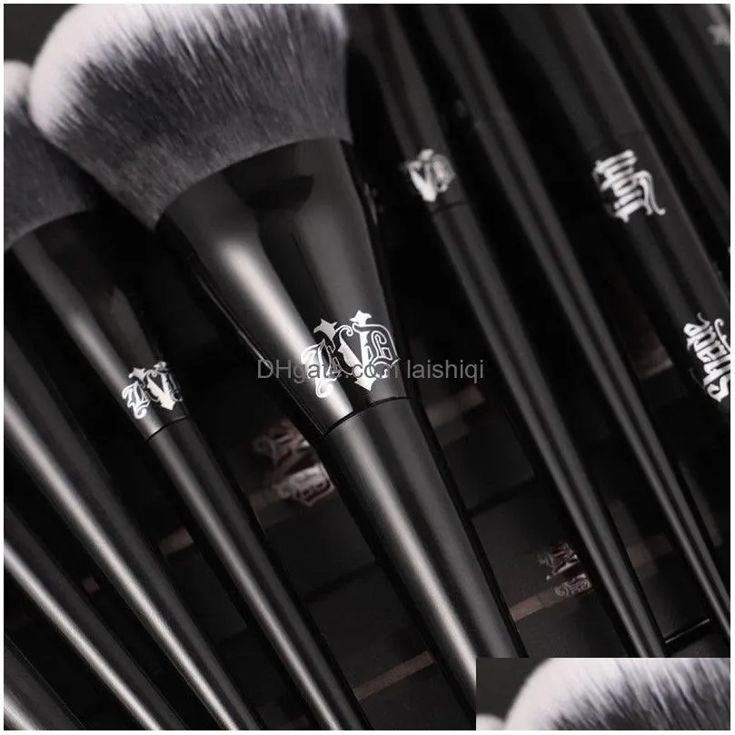 kat von d makeup brushes powder foundation blush make up brushes eyeshadow brush with retail box makeup tools