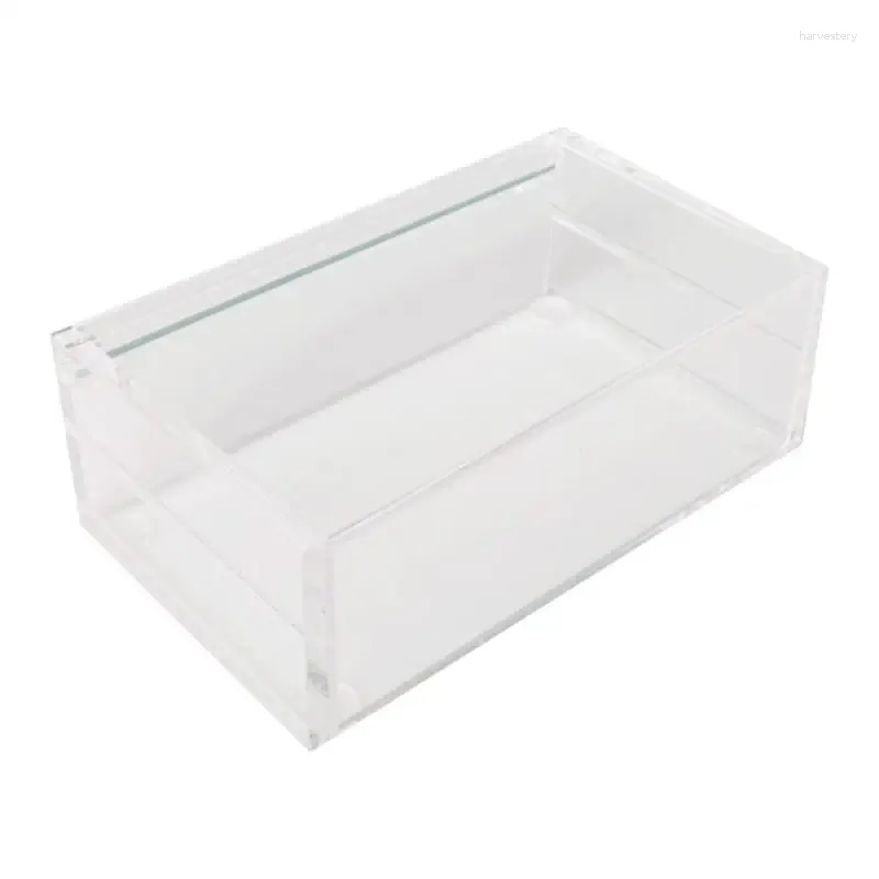 False Eyelashes Storage Box Eyelash Tray Holder Acrylic Pallet Lash Makeup Organizer Case For Grafting Lashes