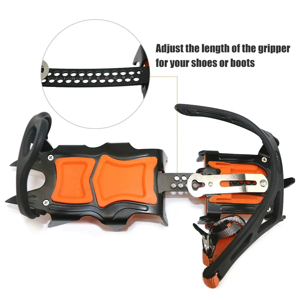Livegym.1025　Crampon EVETTESCHAEFFER Mountaineering Crampons 12 Tooth Professional Crampons