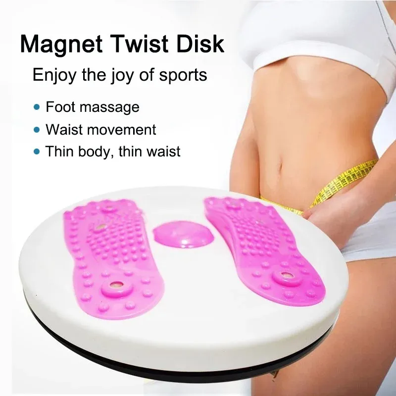 Twist Boards Rotatable Waist Twisting Disc Balance Board Fitness Massage Anti-skid Exercise Multifunction Office Home Gym Fitness Equipment 231025