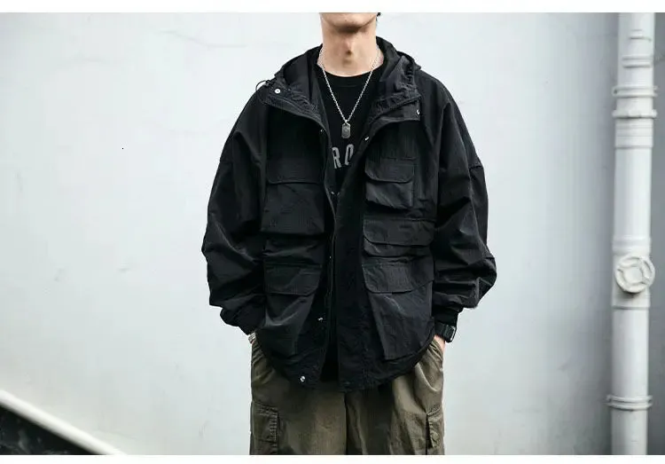 Mens Multi Pocket Down Parka Jacket Japanese Harajuku Streetwear, Mountain Techwear Hoodie, Casual Cargo Fashion, Black Coat Style #231025 From Ren01, $34.3 | DHgate.Com Mens Multi Pocket Down Parka Jacket Japanese Harajuku Streetwear, Mountain Techwear Hoodie, Casual Cargo Fashion, Black Coat Style #231025 From Ren01, $34.3 | DHgate.Com