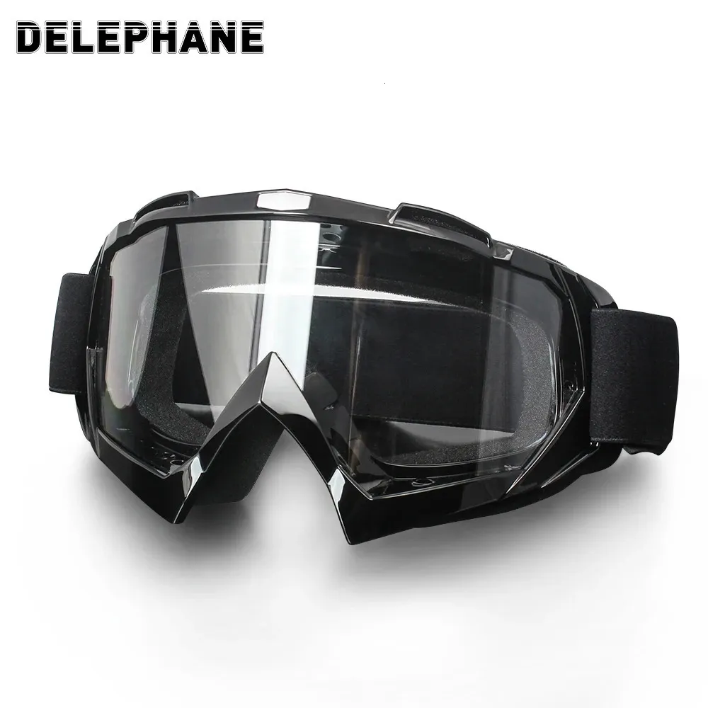 Ski Goggles Cycling Motocross Motorcycle Goggles Windproof Anti-fog Anti-UV Dustproof Dirt Bike Goggles Scratch Resistant Ski Riding Glasses 231024