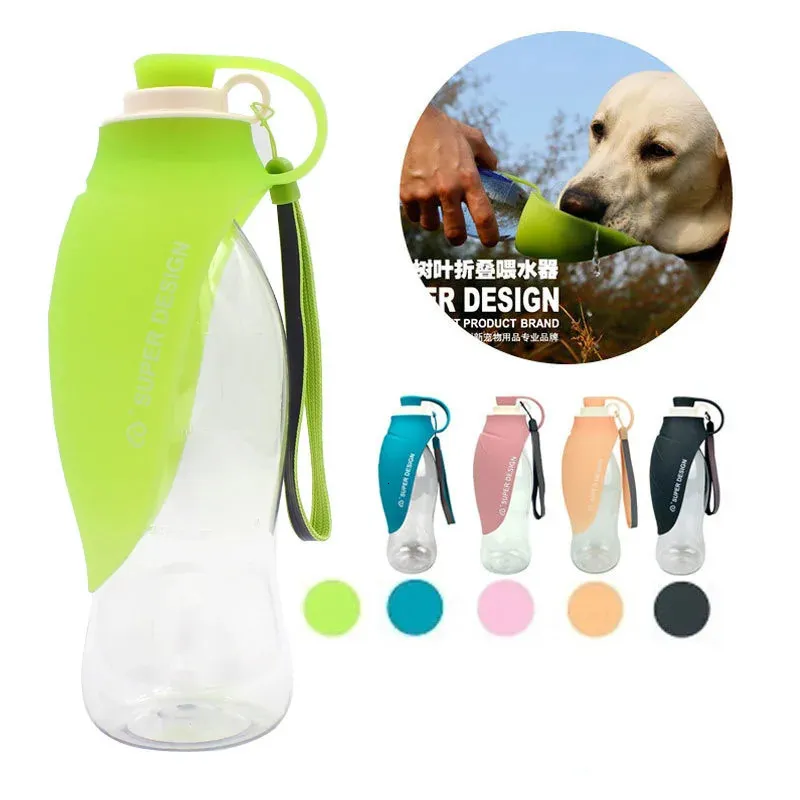 Hundenäpfe Futterspender Tragbare Hundewasserflasche Futter- und Wasserbehälter für Hunde Haustiere Futternapf Outdoor-Reise Trinknäpfe Wasserspender 231023