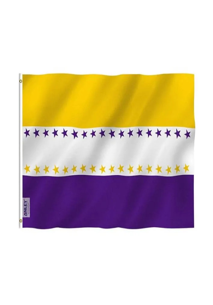 19e Amendement Victory-vlag Zwart 3x5ft Bedrukking 100D Polyester Club Teamsporten Binnen met 2 koperen doorvoertules8775950