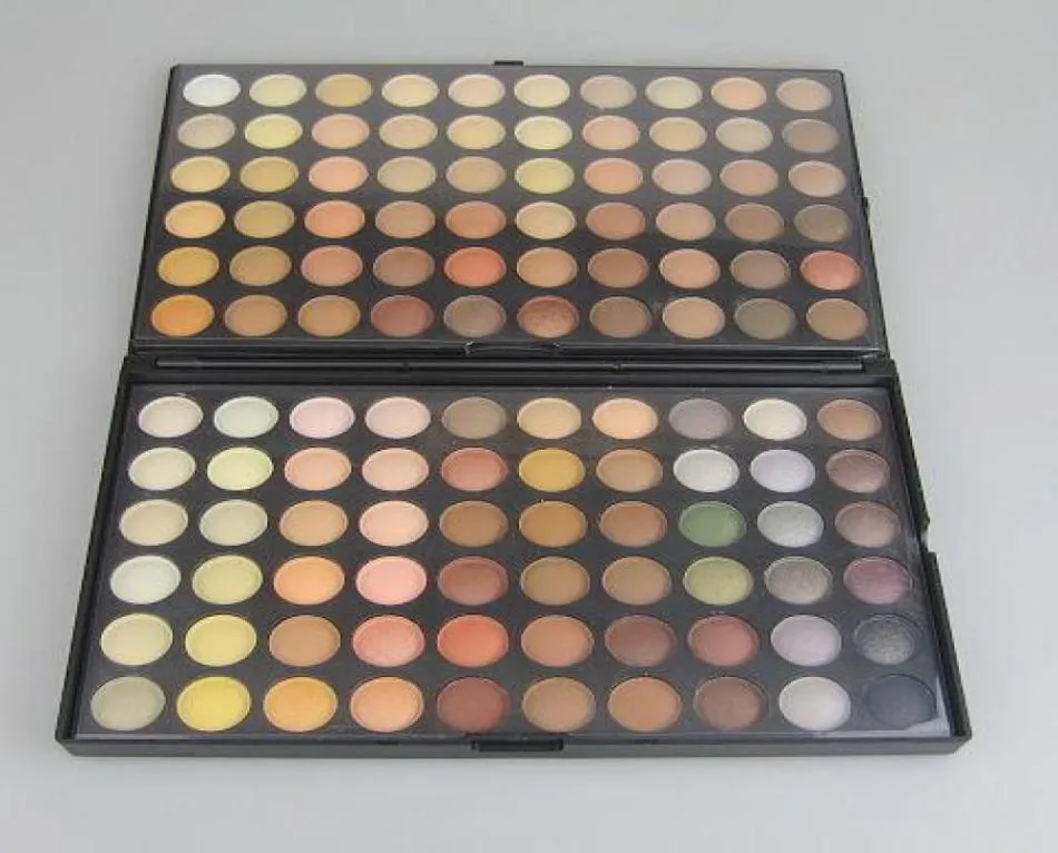 Pro 120 couleurs mates Palette de fard à paupières ombre à paupières maquillage fard à paupières suite 3 1 boîte Net054kg5599454