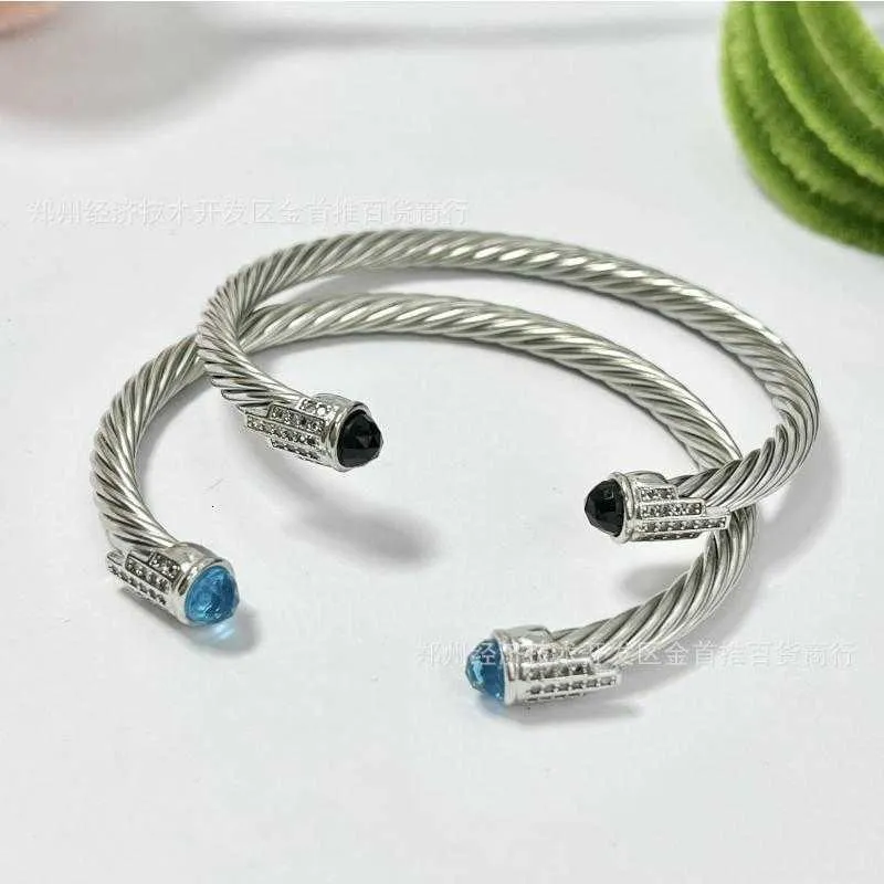 Designer-Klassiker-Schmuck, DY-Armband, modischer Charm-Schmuck, Damen-Dy-Populärer gewebter gedrehter Faden, Handstück, offenes Armband, schneller Verkauf, Weihnachtsgeschenk-Accessoires