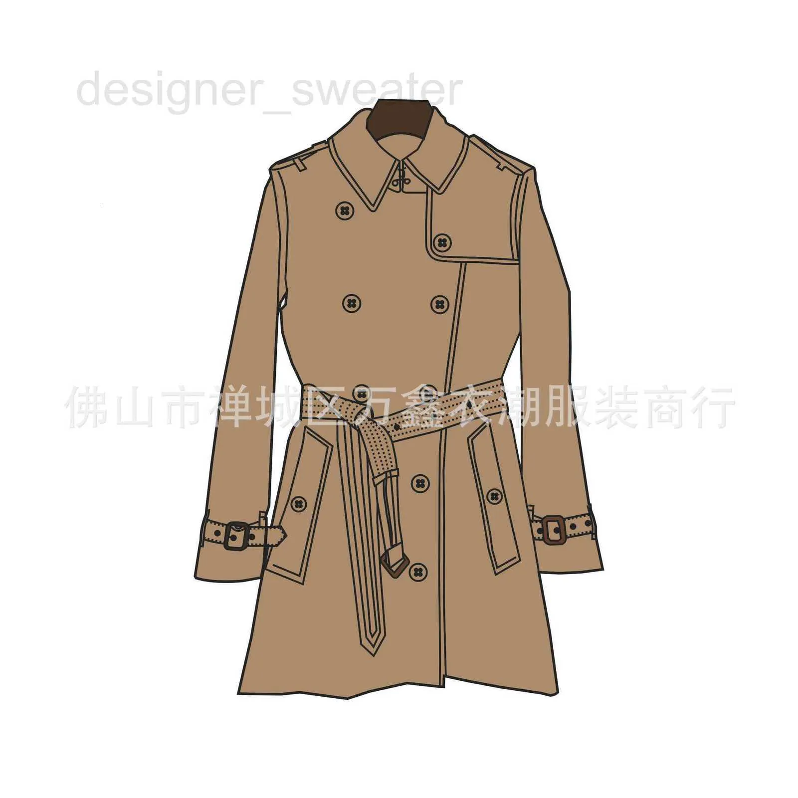 مصمم السترات للرجال الكلاسيكية Kensingtons Short -Breaker Star Mid Length Coat KGLP