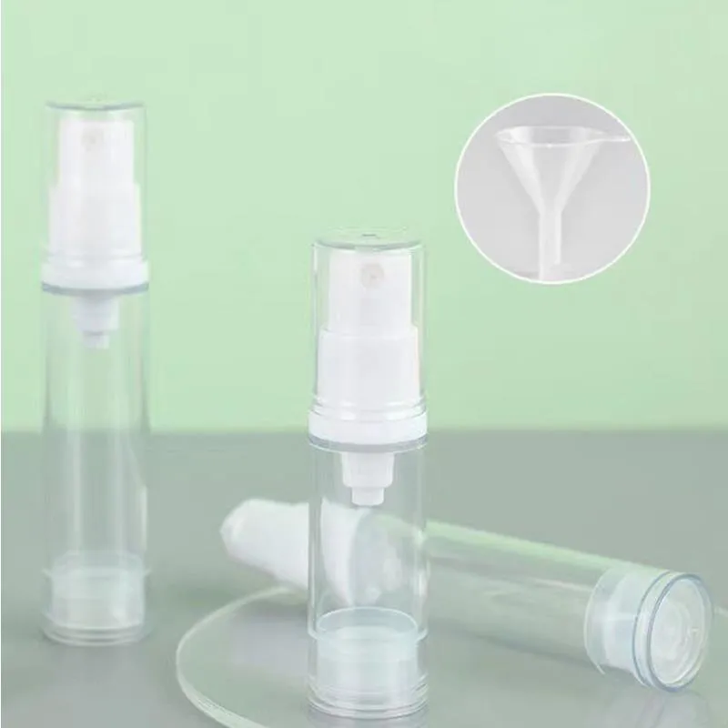 Packaging Bottles 5ml 10ml 15ml Clear Fine mist Atomizer Mini Refillable Perfume Sample Empty Bottle Cosmetic Pump Vial Tube Ecrtq