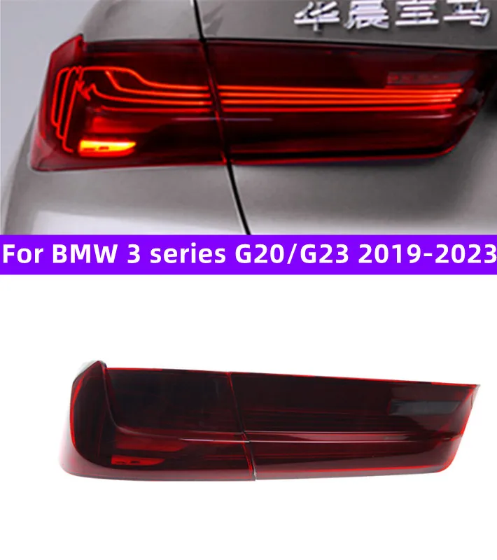 Car Styling For BMW 3 Series G20 Tail Lights Modified G28 20 19-2023 LED Tail Lamp CSL Light Guide DRL Signal Brake Reverse