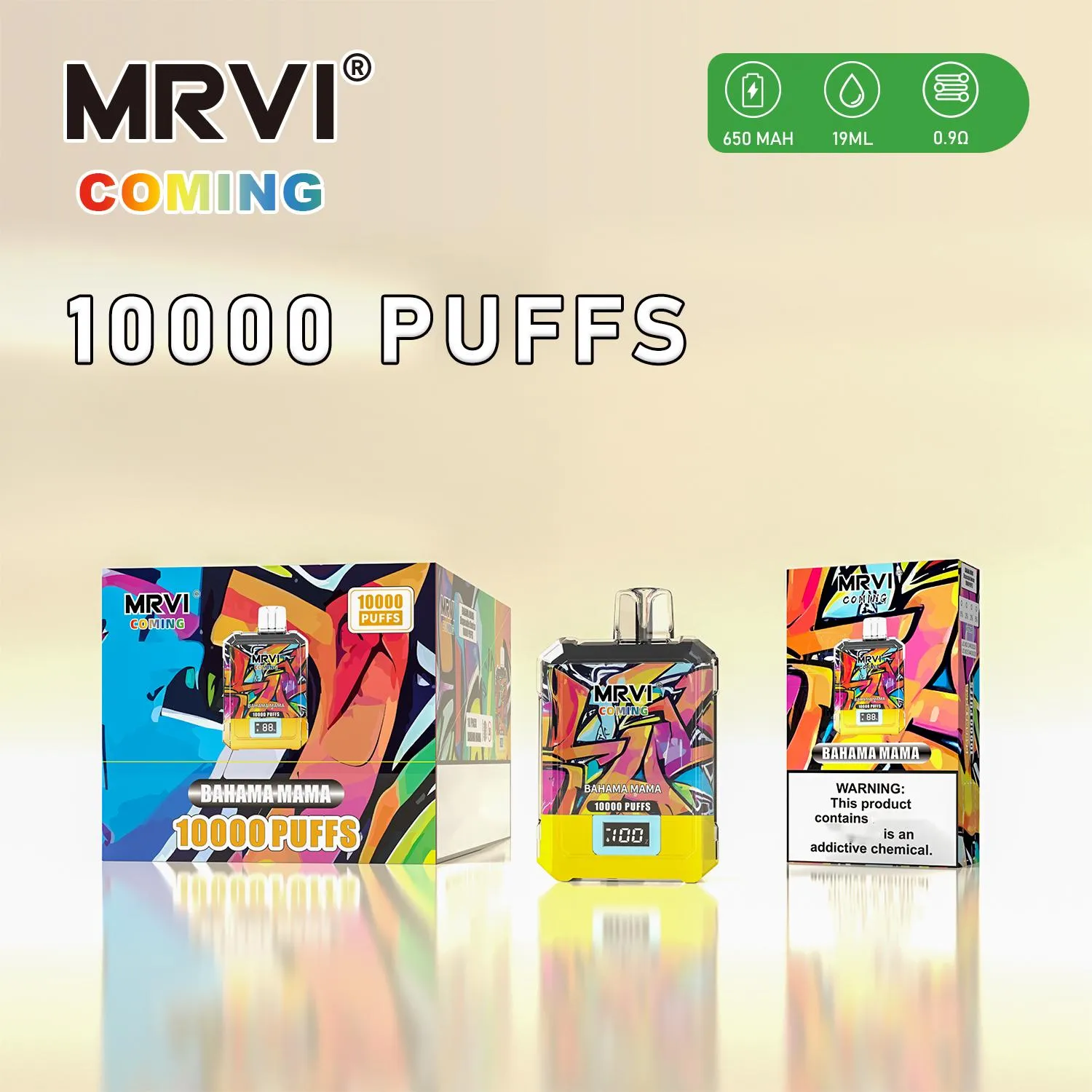 Original Mrvi Bar 10000 Puffs Disposable Vape Pen Disposables Puff 10k
