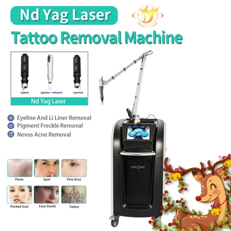 New Arrival Pico Laser Scars Removal Machine With Qswitch For Tattoo