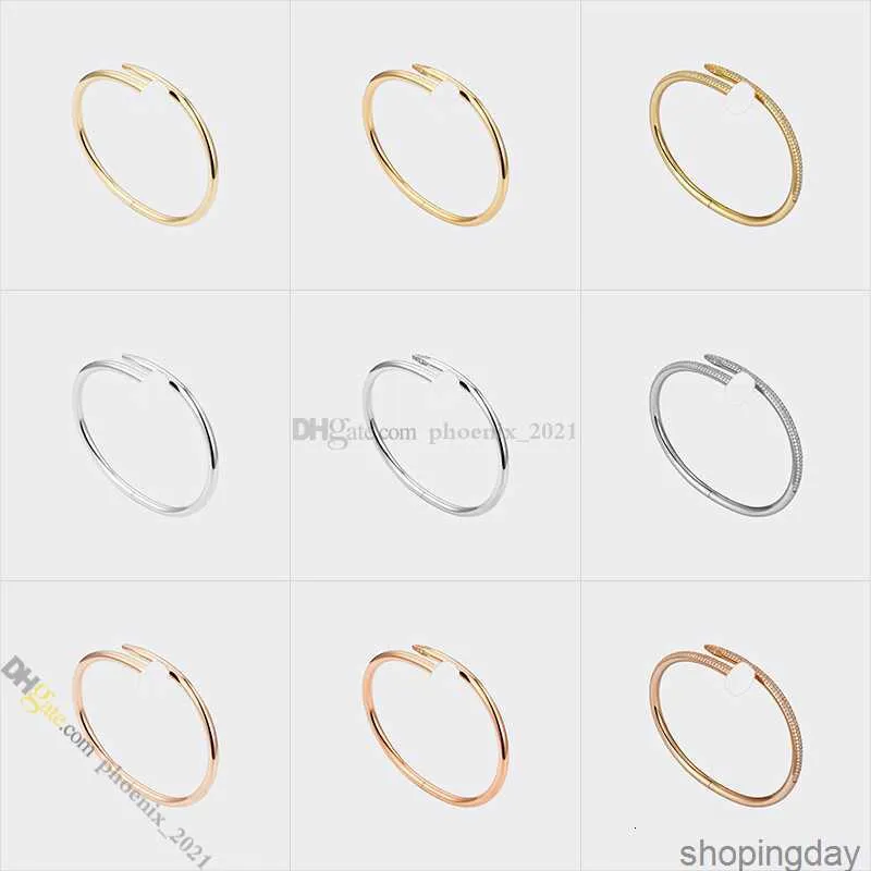 Nail Bracelet Jewelry Designer for Women Designer Bracelet Steel Gold-plated Never Fading Non-allergic Gold Silver Rose Gold; Store/21621802