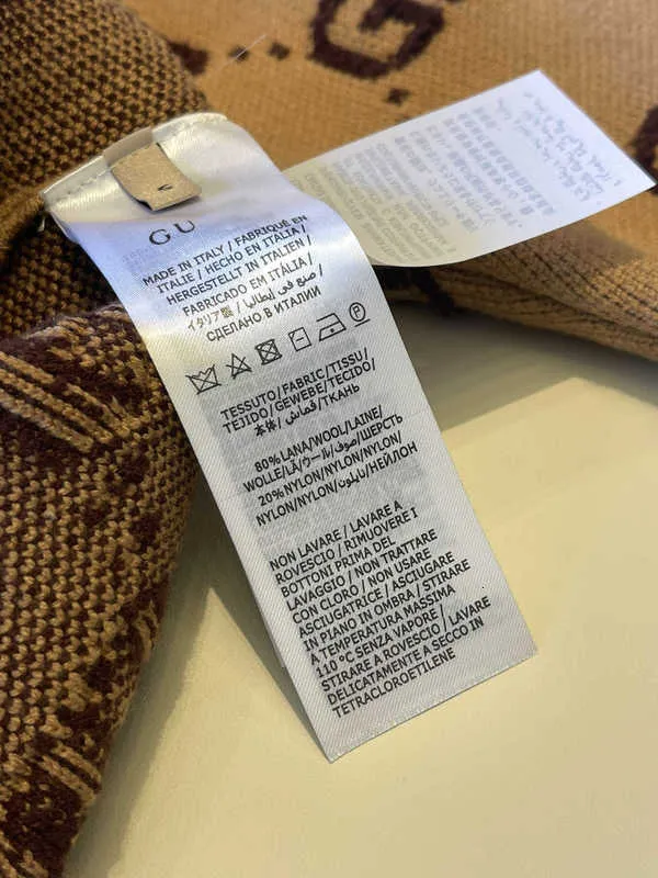 Tricots pour femmes Tees Designer G Laine Cardigan tricoté à manches longues Col rond QRU7