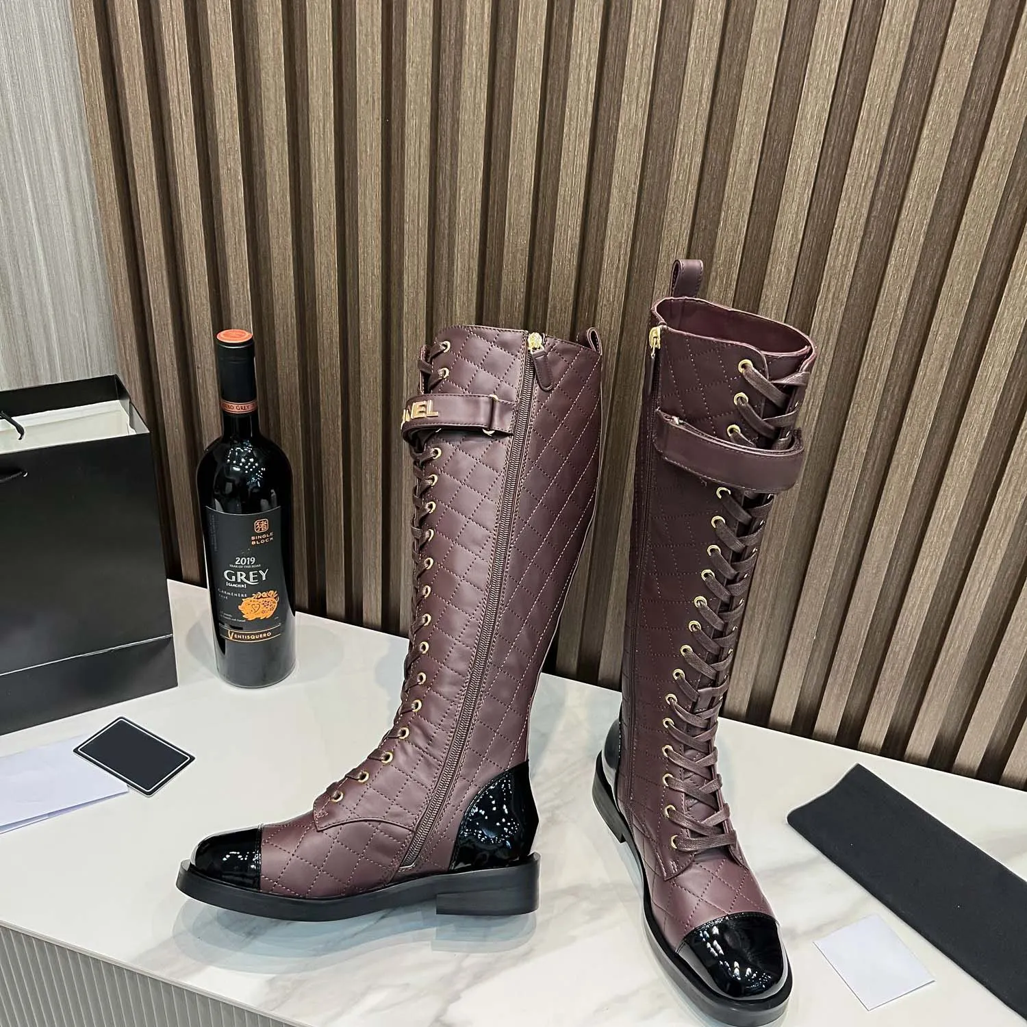 Designer Boots Paris Luksusowa marka But oryginalne skórzane botki kostki Krótkie trampki butów Trenery Sandały pancerne do 1978 r. S475 07