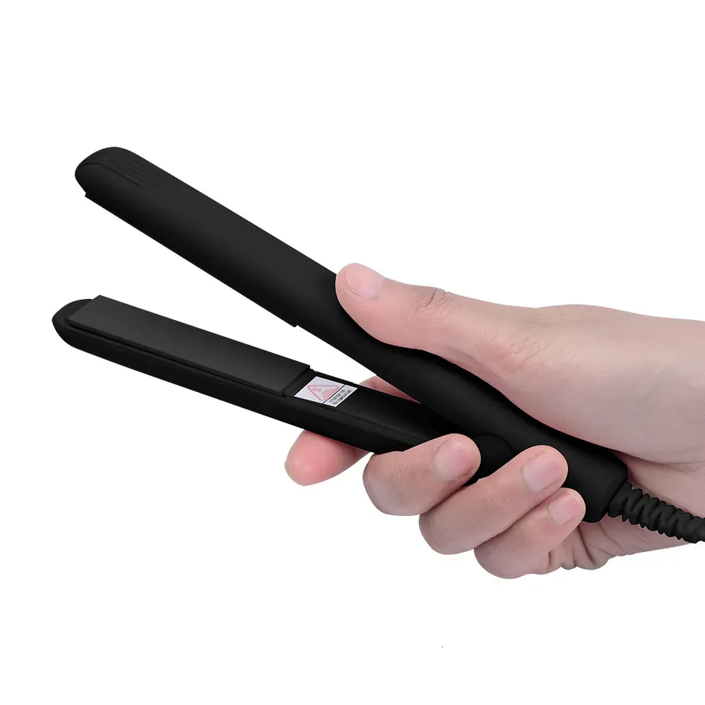 Alisadores de cabelo Eletrônico Cerâmica Rápido Alisador de Cabelo Portátil Mini Cabelo Flat Iron WetDryer Alisamento Ferros Profissional 230821