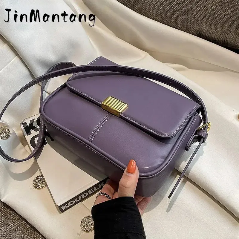 Borse da sera Borsa a tracolla piccola da donna Borse a tracolla e borsetta a tracolla alla moda di tendenza del designer primaverile Viola Nero 231026