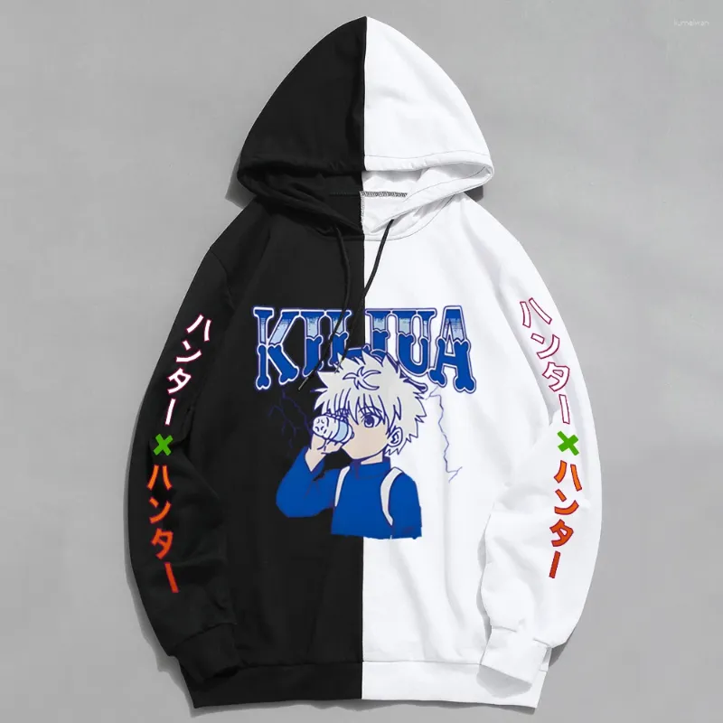 Felpe con cappuccio da uomo X Anime Donna Uomo Felpe Moda Harajuku Hip Hop Manga Hoddies