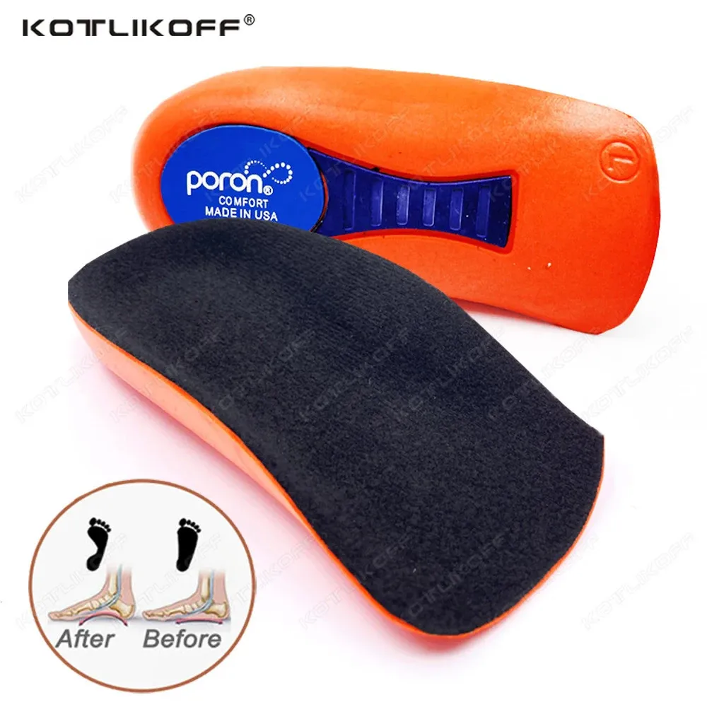 Shoe Parts Accessories Sports Heel Pad Insoles Pain Relief For Plantar Fasciitis Cushion Foot Massager Care Half Insole Soft Sole Running 231025