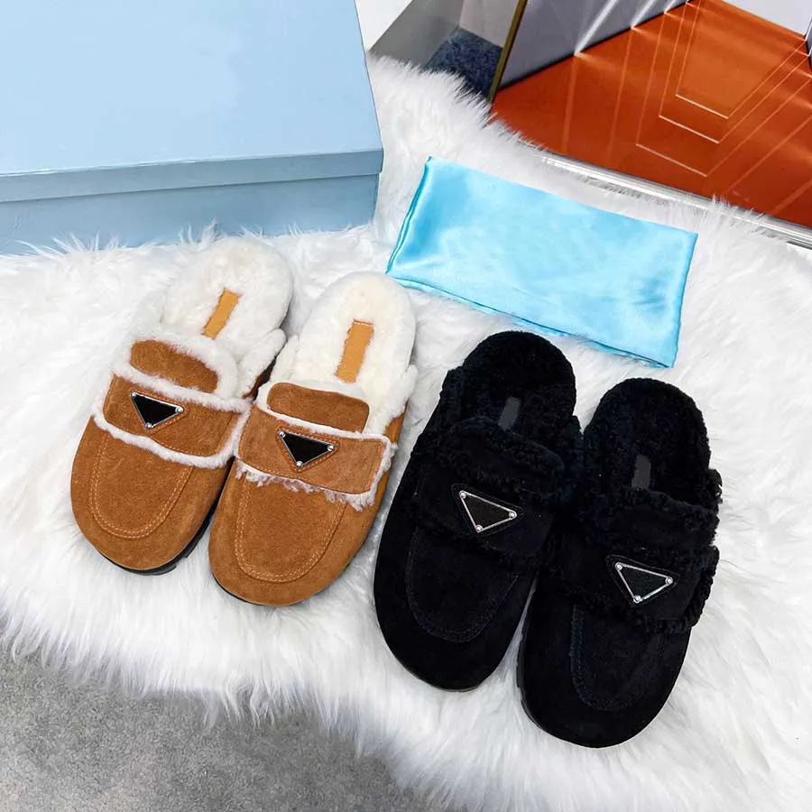 Os novos chinelos Boken para o outono e inverno 2023 são chinelos de lã de alta qualidade e sapatos clássicos mais vendidos para mulheres