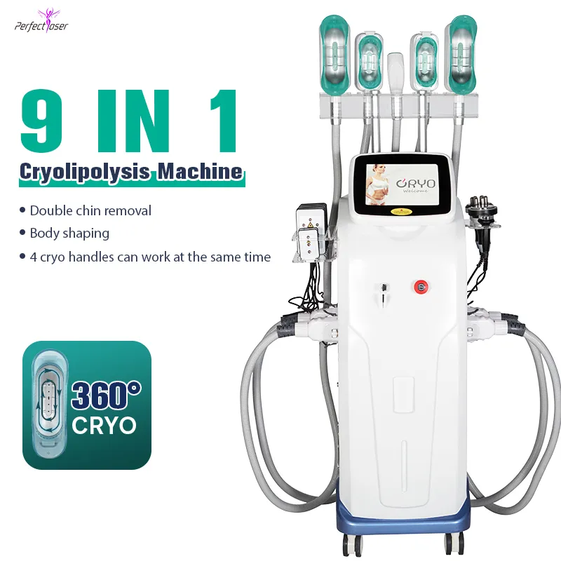 2023 New Multifunction Cryo Cryolipolysis Fat Freeze Slimming Machine Cryotherapy Weight Loss Machine FDA Approved