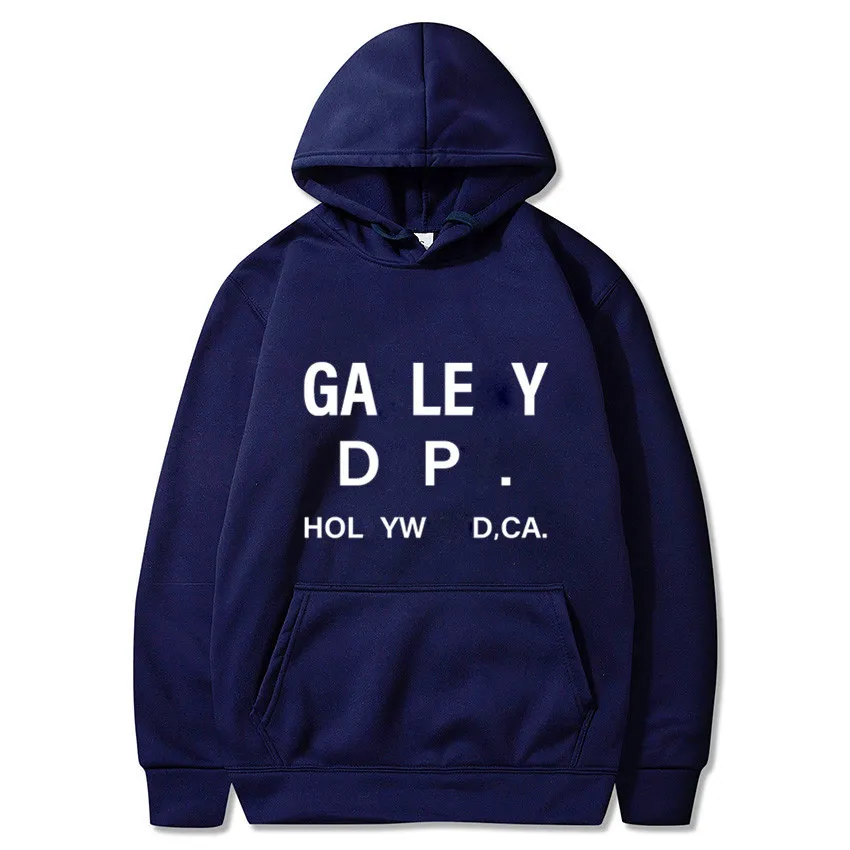 Sweats à capuche pour hommes Sweatshirts mêmes galeries département sweat à capuche rappeur mens designer lettre flamme imprimer haute rue femmes pull à manches longues