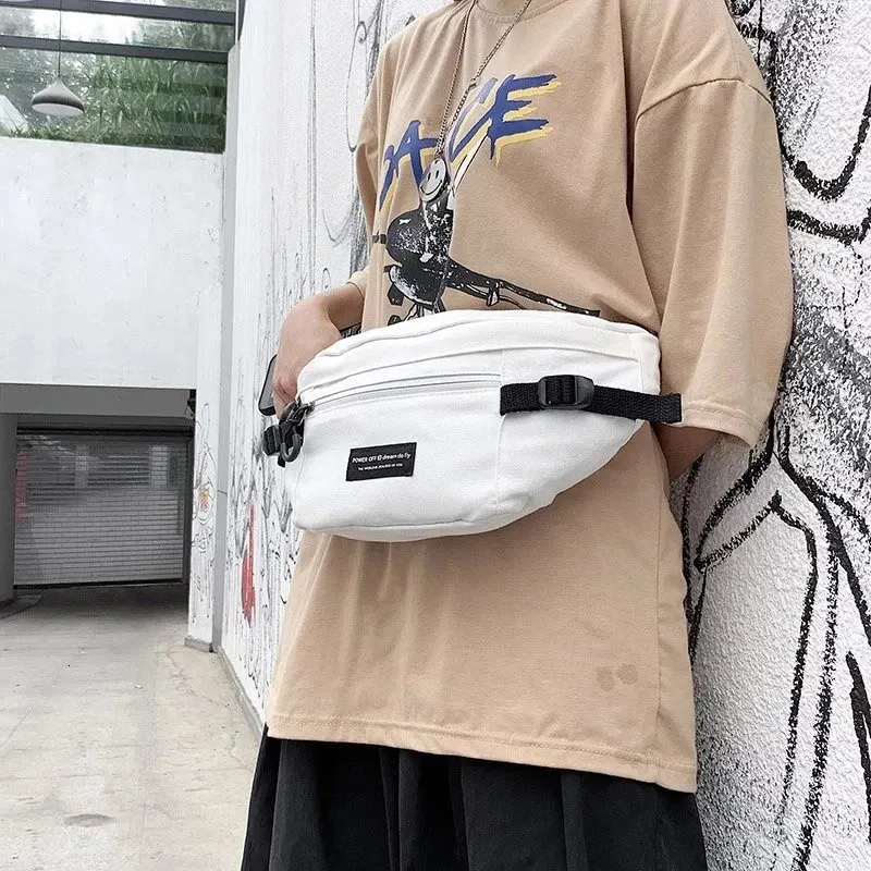 新入荷 High Fanny Casual Unisex Pack Waist Amazon Canvas Quality WaistPacks