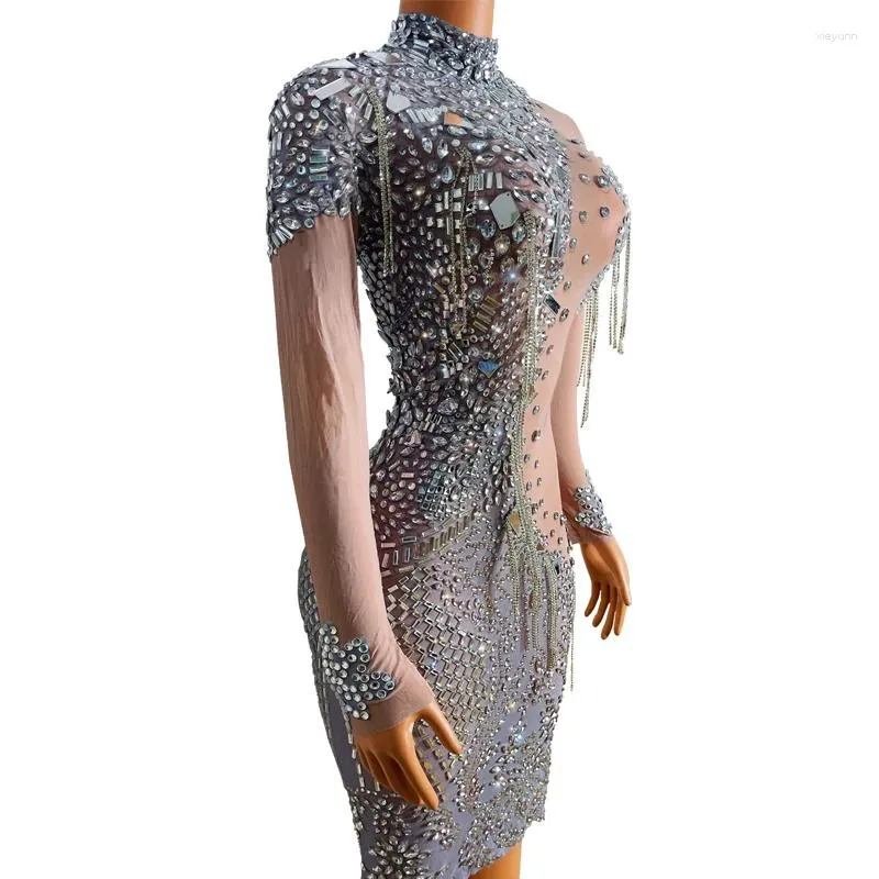 Sexy Rhinestone Mesh Dress - Womens Stage Wear, Festival Outfit, Tassel Nightclub Costume for DJ, Gogo Dance, Party & Performance - Buy Now! from Dhgate Stage Wear - price 255.37 Sexy Rhinestone Mesh Dress - Womens Stage Wear, Festival Outfit, Tassel Nightclub Costume for DJ, Gogo Dance, Party & Performance - Buy Now! from Dhgate Stage Wear - price 255.37