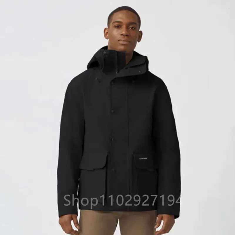 معاطف الخندق للرجال ربيع الخريف رجال النساء CG Lockeport Windbreaker سترة في الهواء الطلق معطف للرياح