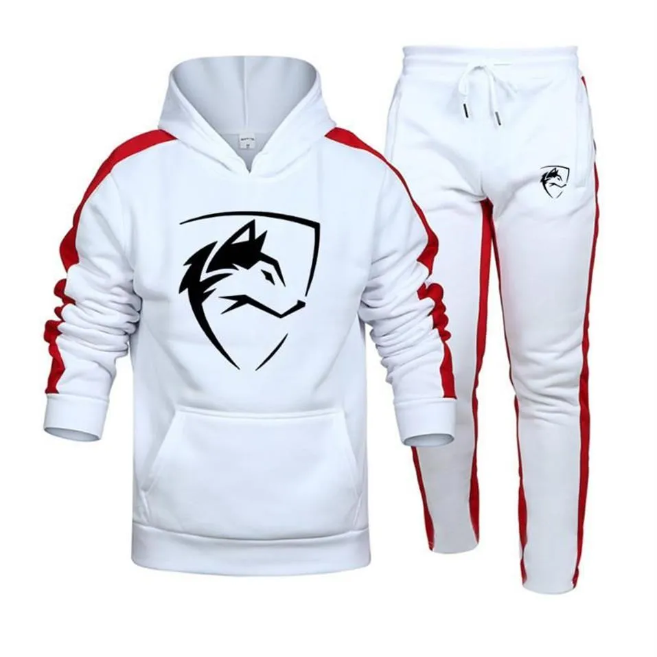 Homens Tracksuits Homens Alphalete Conjuntos de Roupas Impressão Hoodie Set Fleece Zipper Com Capuz Calças Casuais Mens Tracksu315u