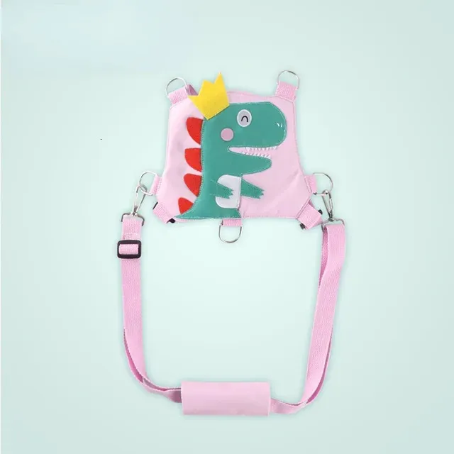 LulyBoo Toddler Safety Harness Backpack, Detachable Wrist Tether, 3-Point Harness, Monkey Design