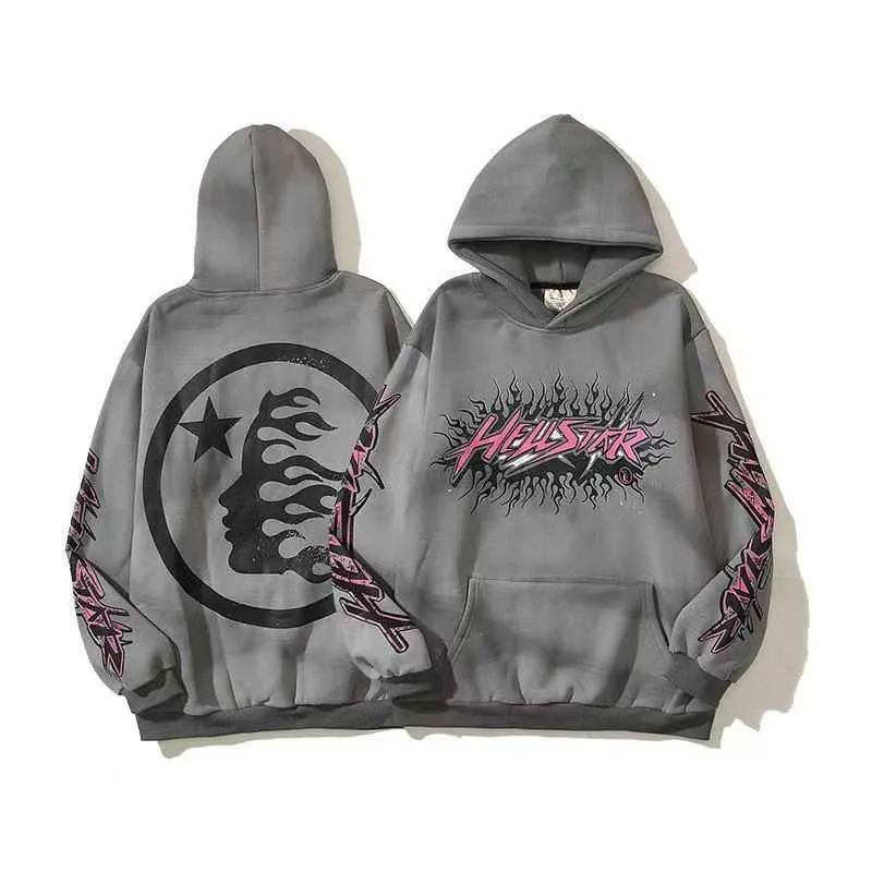Red and white designer hoodie clearance