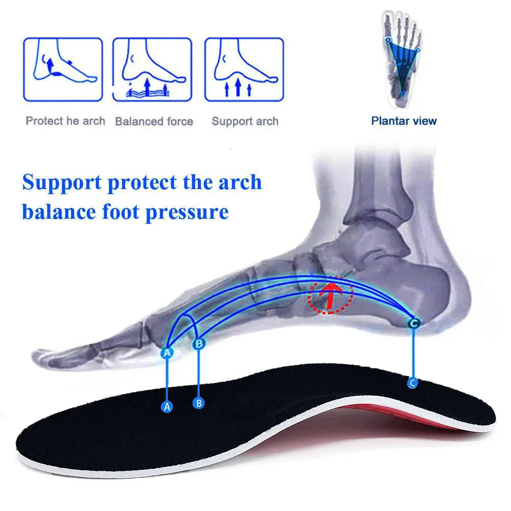 Semelles Orthopédiques Pour Pieds Plats – Support De Voûte – 1 Paire – Adulte – Neuf