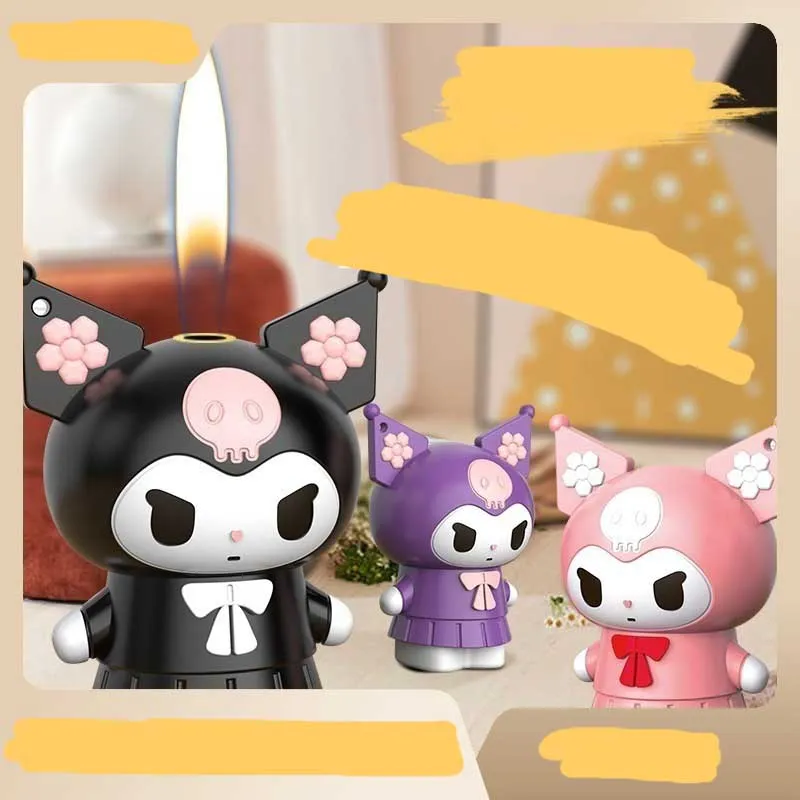 Kuromi Metal Flame Gas Lighter for Cigarette Use with Customizable Color  from Dhgate Lighters