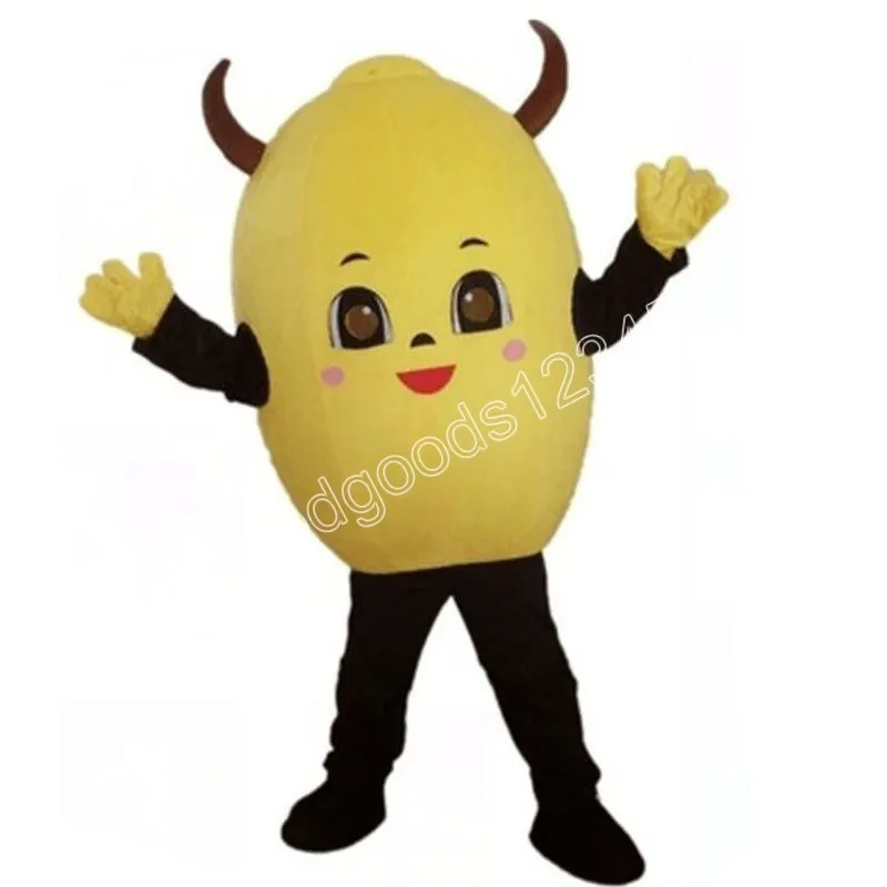 2024 High quality Tasty Corn Mascot Costumes Halloween Fancy Party Dress Cartoon Character Carnival Xmas Advertising Birthday Party Costume Outfit