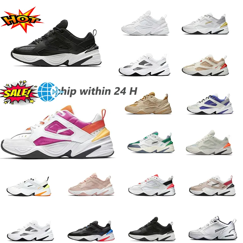 Uitverkoop Sneakers Hardloopschoenen Dames Heren M2K Tekno Wit Casual Designer Scarpe Zapatillas Big Size Sports Chaussures Zwart Dames Paars Sneakers 36-45