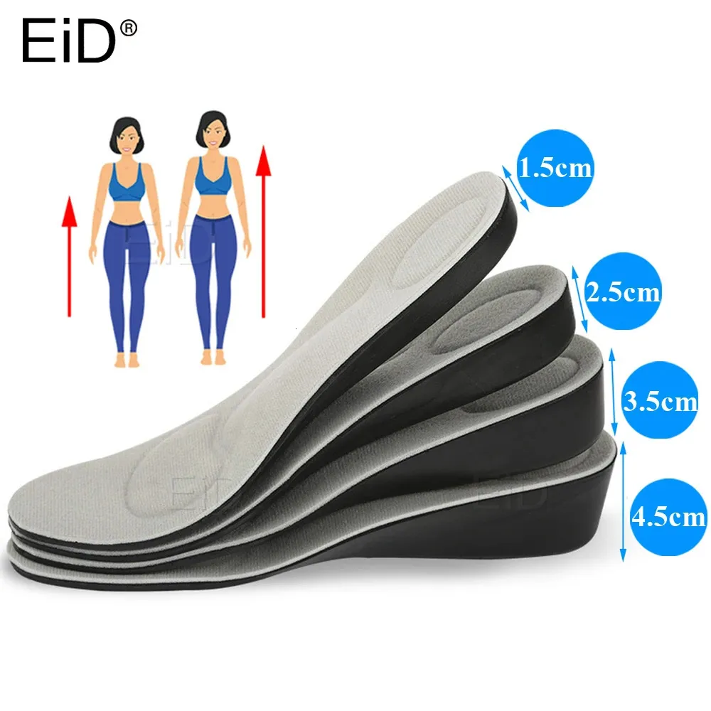 Invisible Height Increase Shoe Insoles for Men and Women 1.2-2 in 3-5 ...