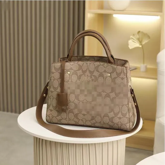 2023 Luxury Handbag Leather Designer Crossbody Bag Women's Shoulder Strap Bag Print Plånbok Designers Väskor Fashion Totes Shopping Handväskor 00ye