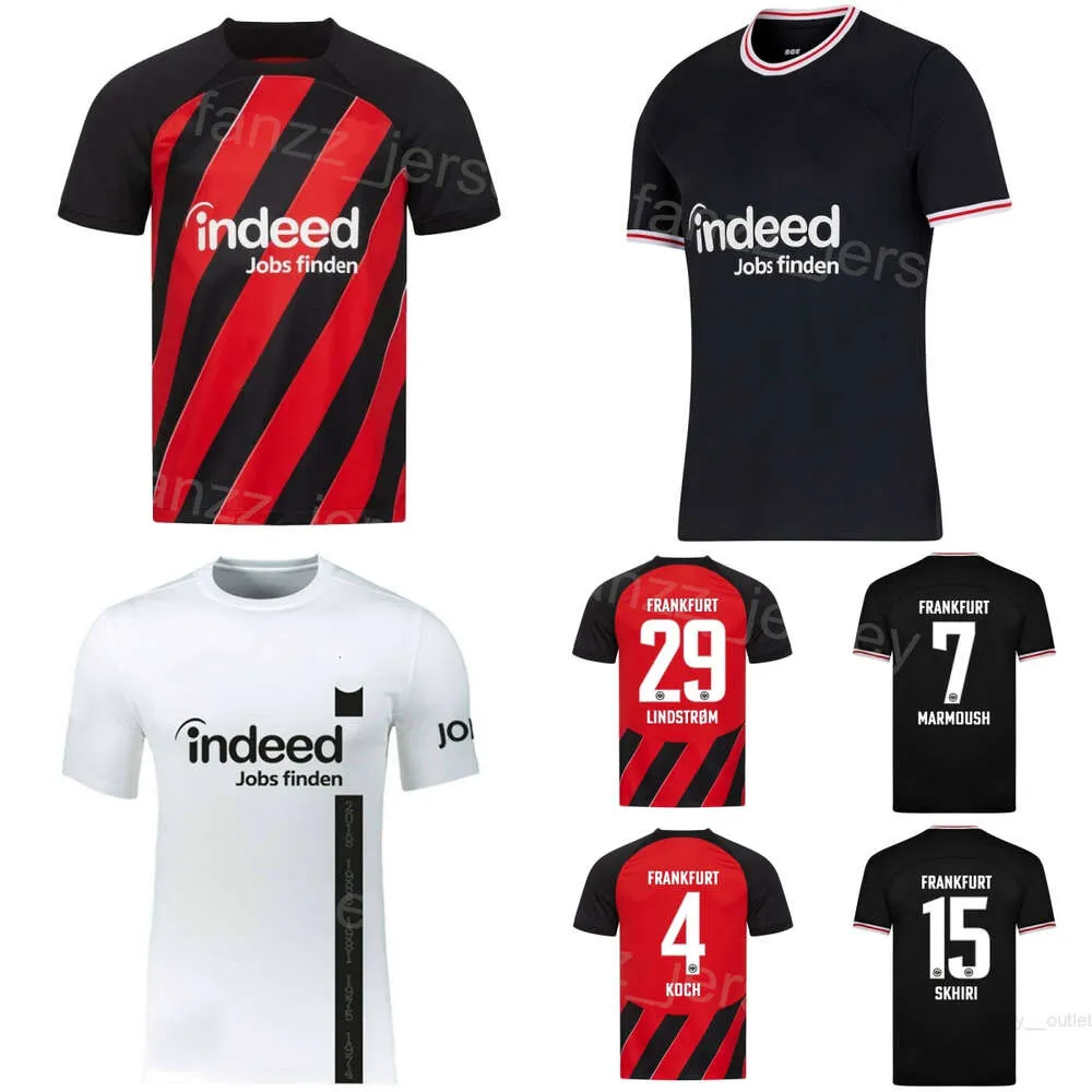 Club Team Soccer 26 Junior Dina Ebimbe Maillots 2023 2024 Eintracht Francfort 1 Kevin Trapp 3 William Pacho 15 Ellyes Skhiri 7 Omar Marmoush Maillot de football Kits Sport