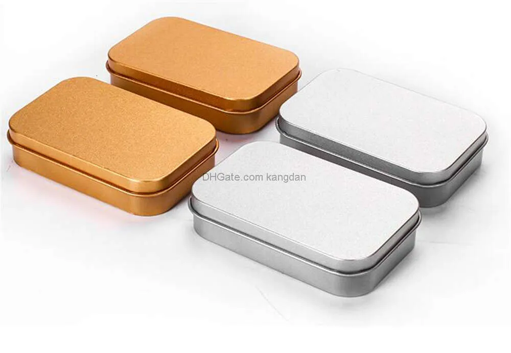 Rectangular Metal Storage Boxes With Hinged Lid ... From Kangdan, $0.53 ...